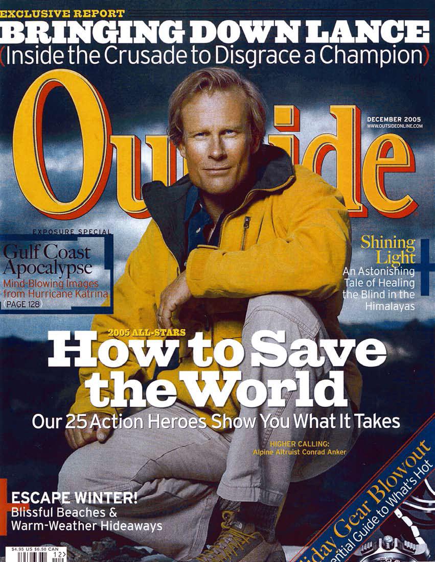 Outside Magazine Oct 2005